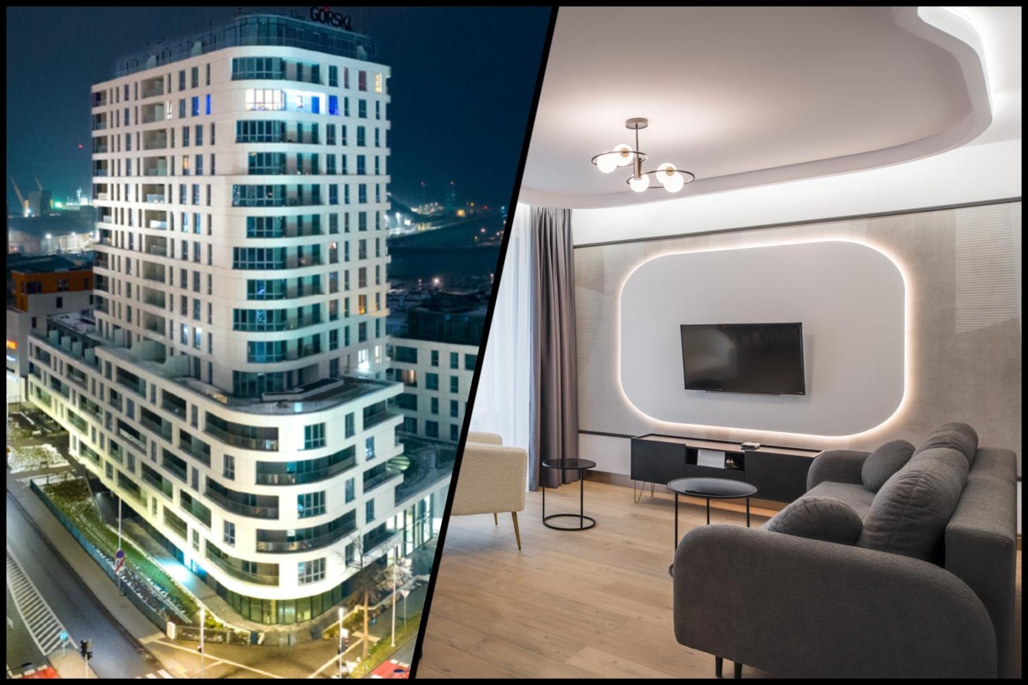 Aperto Apartament Gdynia Centrum 10 Pietro מראה חיצוני תמונה